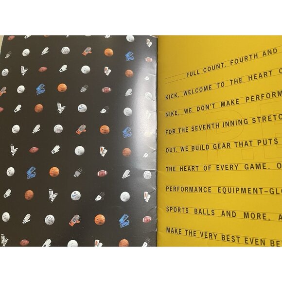 Vintage NIKE Catalog And Price List 1997 Performance Equipment Deion Sanders - Picture 3 of 16